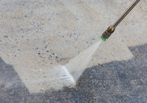 What classification is pressure washing?